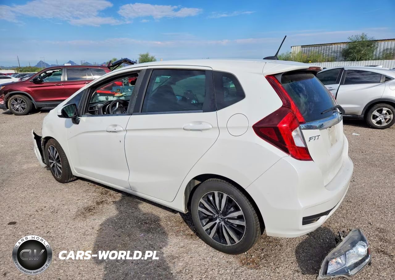 2019 Honda Fit Ex VIN:3HGGK5H87KM730618 - 2