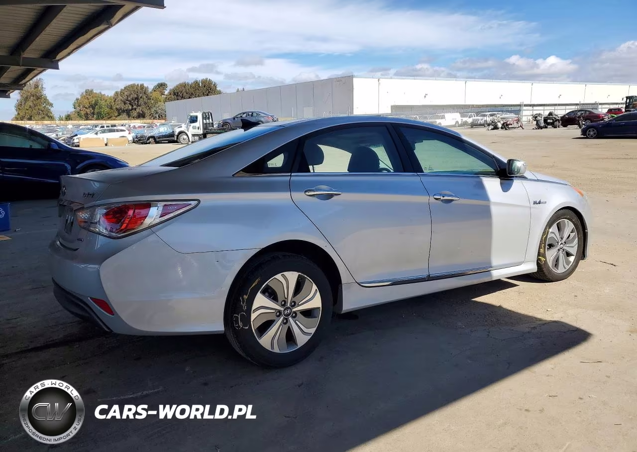 2015 Hyundai Sonata Hybrid Limited VIN:KMHEC4A4XFA123972 - 3