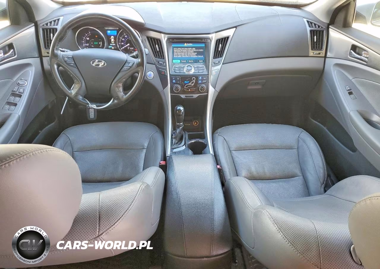 2015 Hyundai Sonata Hybrid Limited VIN:KMHEC4A4XFA123972 - 8
