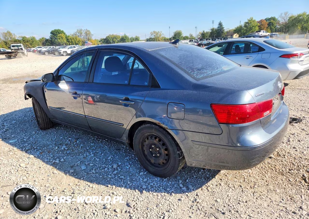 2009 Hyundai Sonata Gls VIN:5NPET46C19H496724 - 2