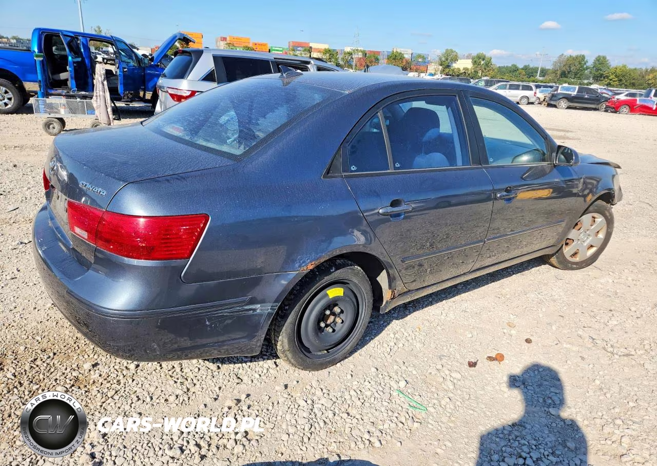 2009 Hyundai Sonata Gls VIN:5NPET46C19H496724 - 3