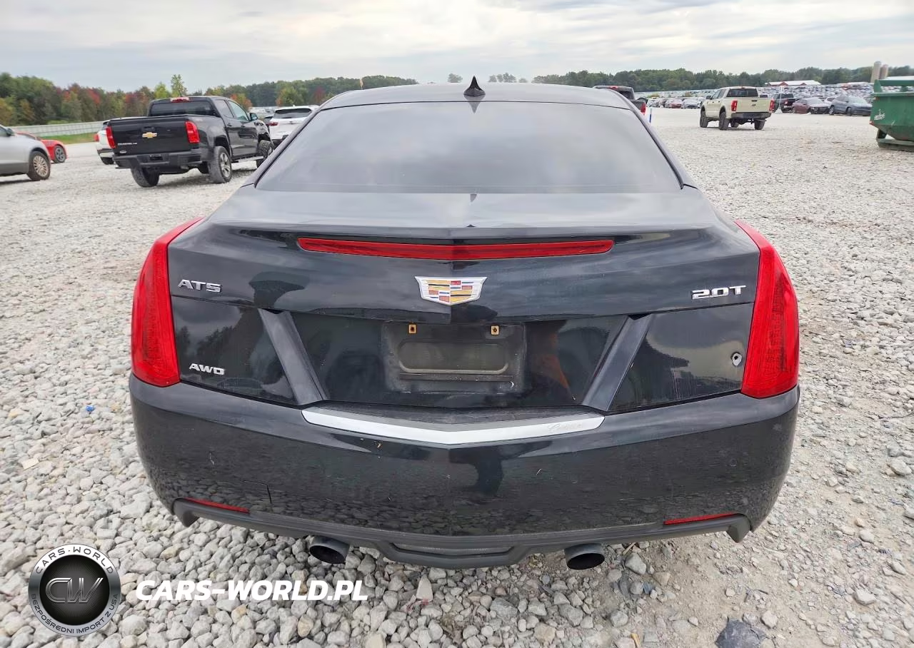 2017 Cadillac Ats Luxury VIN:1G6AH1RX9H0157592 - 6