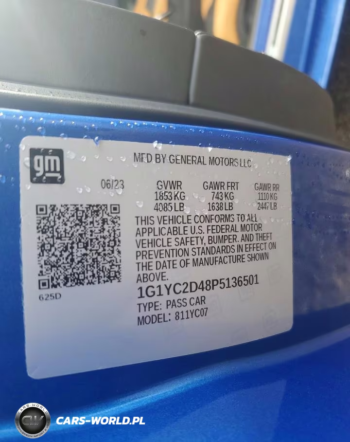 2023 Chevrolet Corvette Stingray 3Lt VIN:1G1YC2D48P5136501 - 12