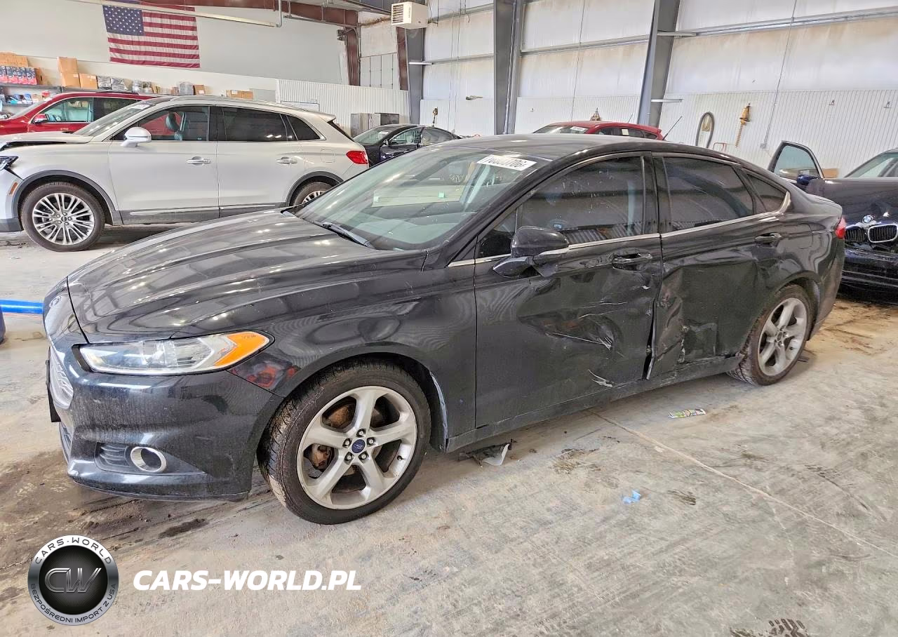2014 Ford Fusion Se VIN:1FA6P0H71E5386807 - 1