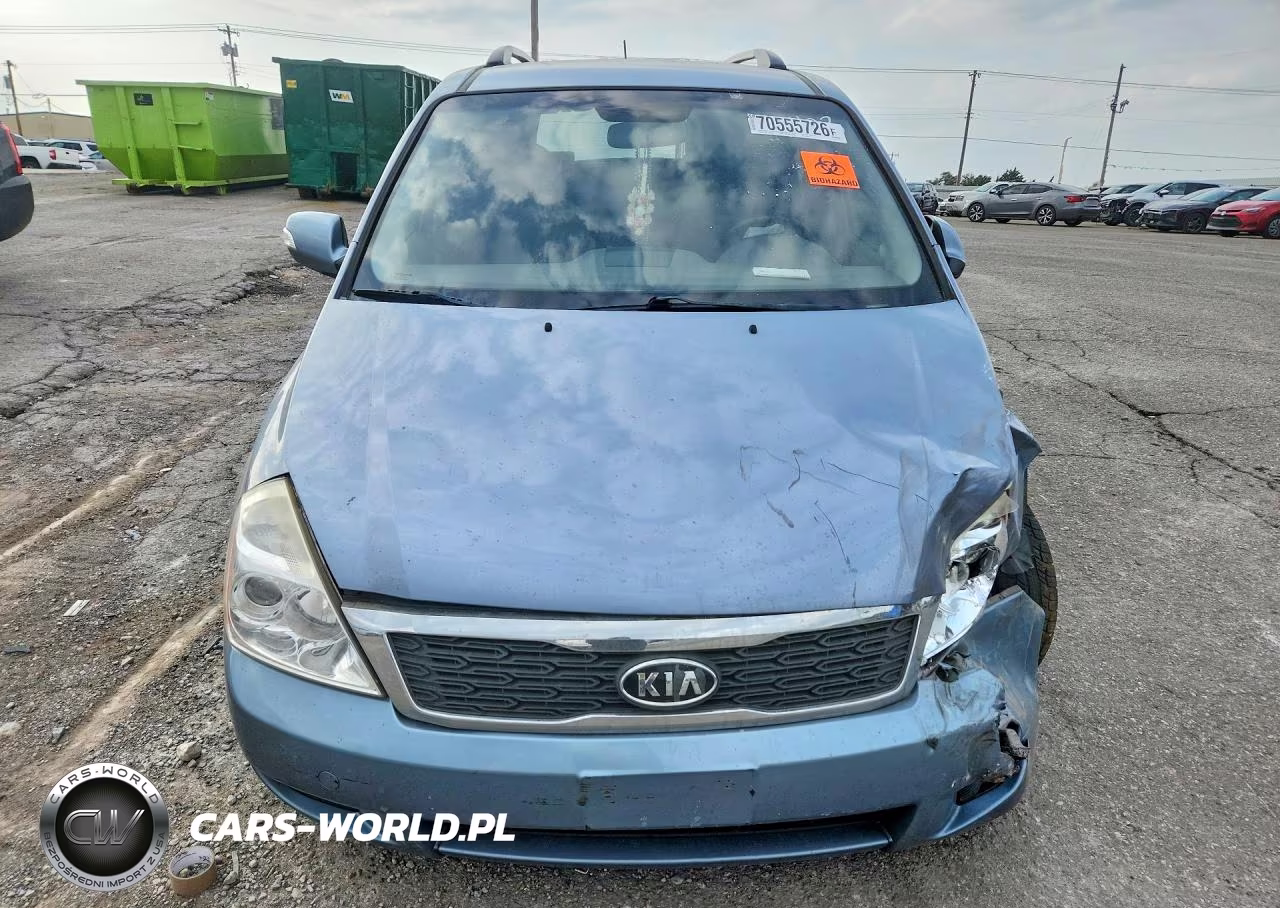 2012 Kia Sedona Lx VIN:KNDMG4C77C6502423 - 5