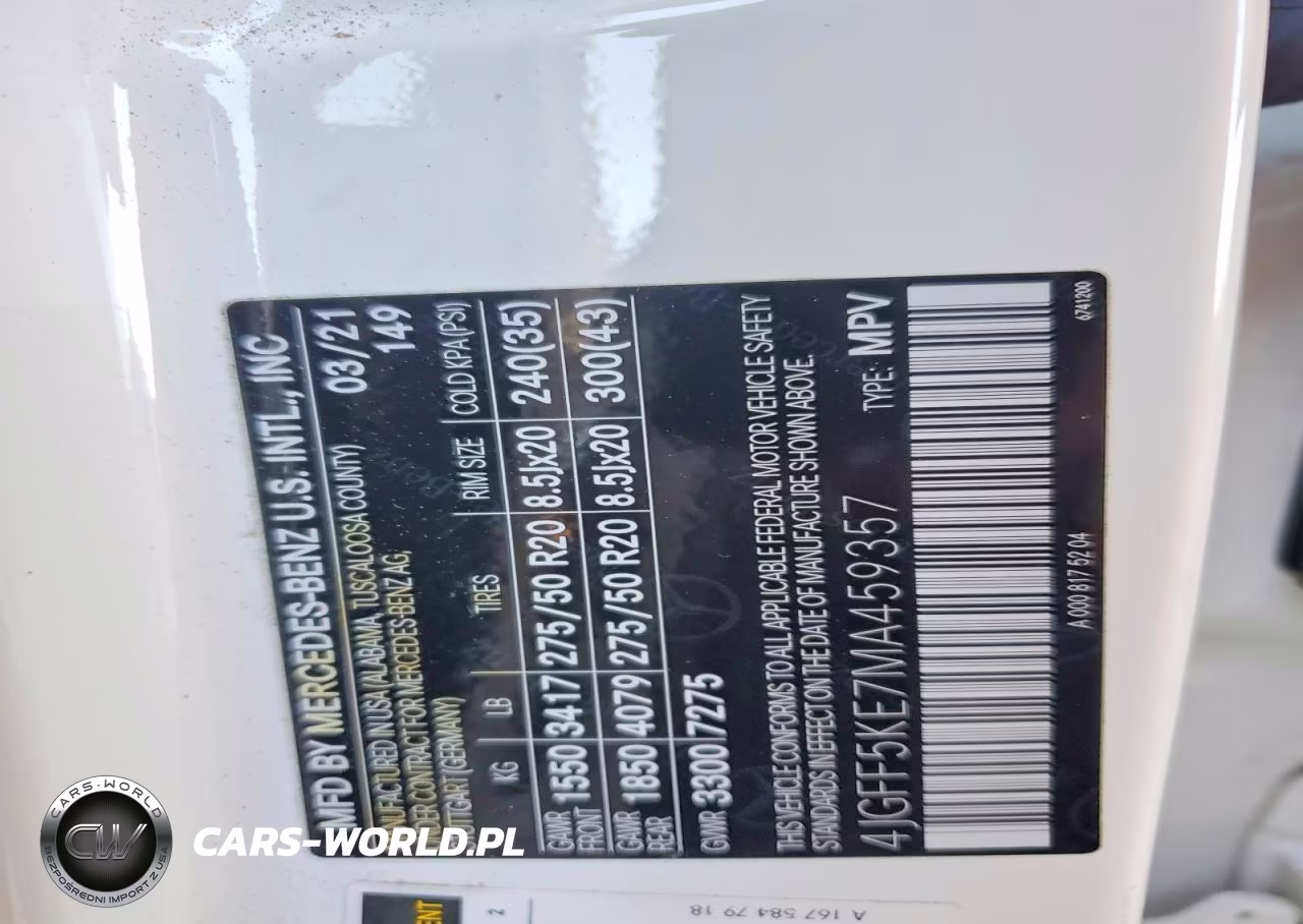 2021 Mercedes-Benz Gls 450 4Matic VIN:4JGFF5KE7MA459357 - 14