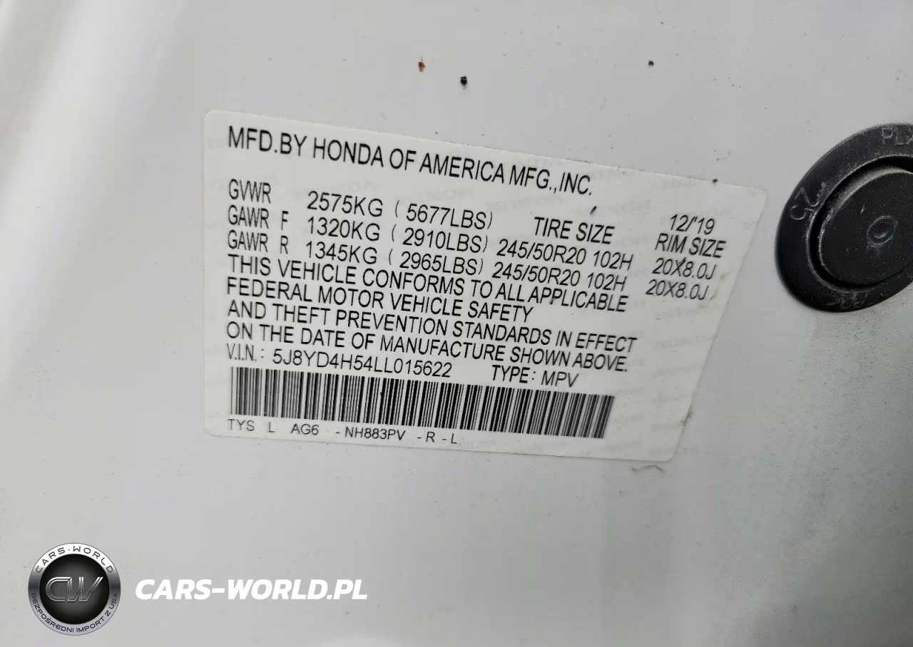 2020 Acura Mdx Technology VIN:5J8YD4H54LL015622 - 13