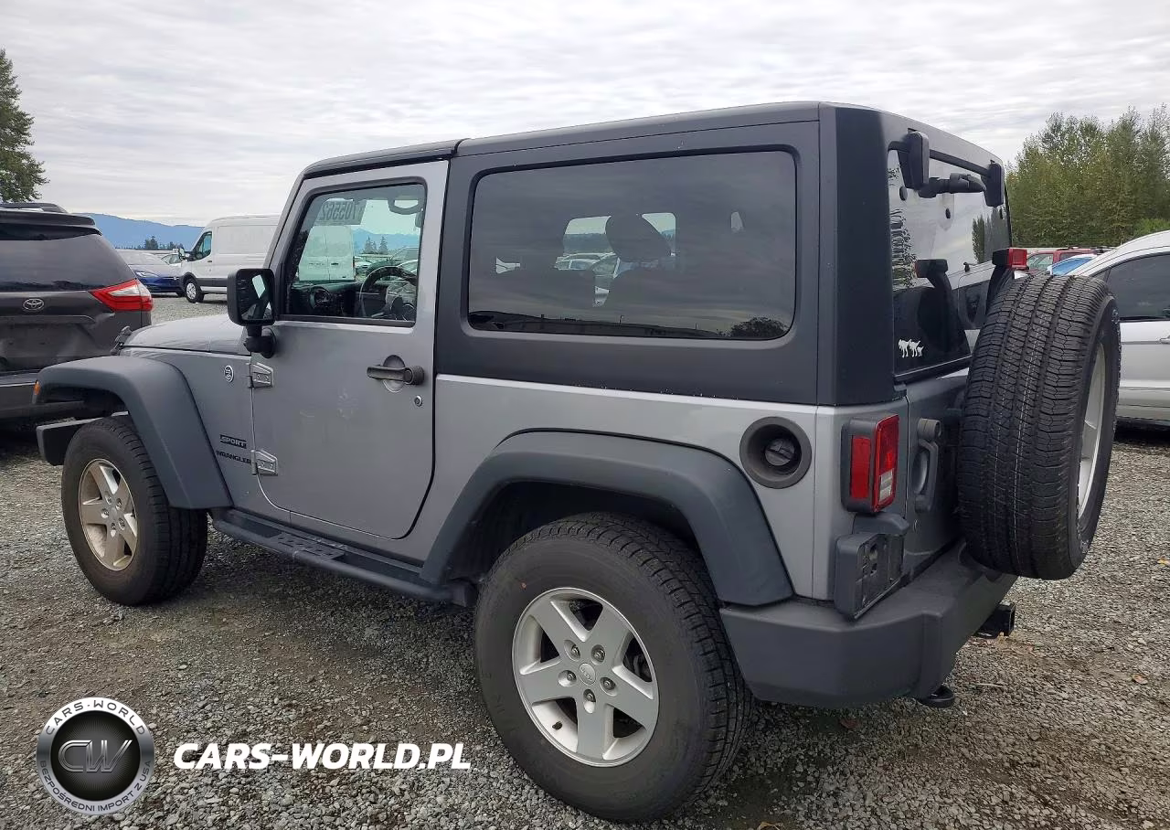 2015 Jeep Wrangler Sport VIN:1C4AJWAG6FL507086 - 2