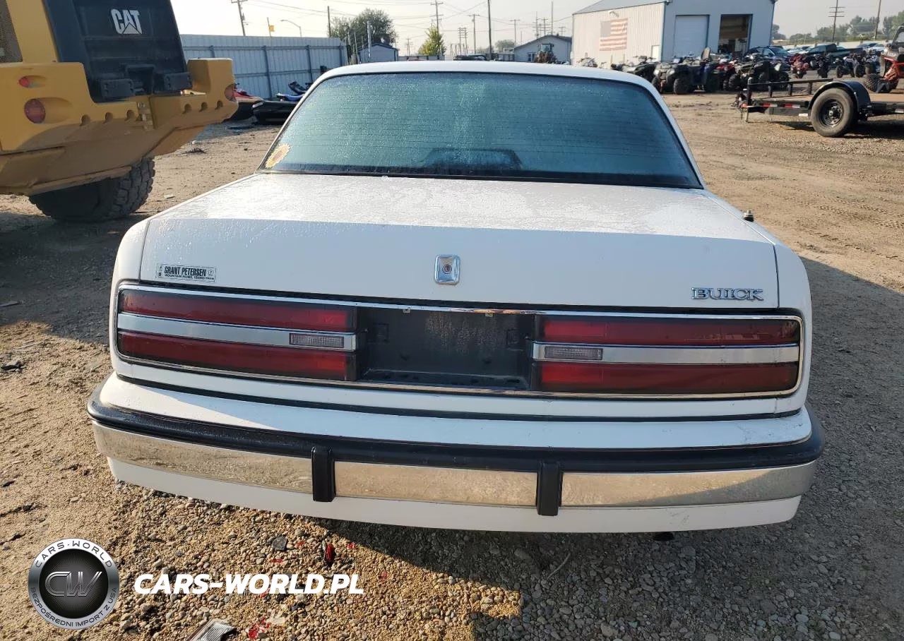 1989 Buick Regal Custom VIN:2G4WB14T2K1481242 - 6