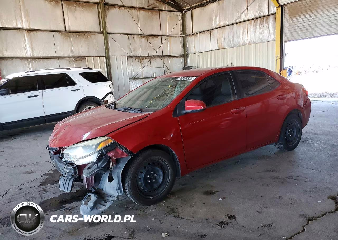 2015 Toyota Corolla Le VIN:2T1BURHEXFC393294 - 1