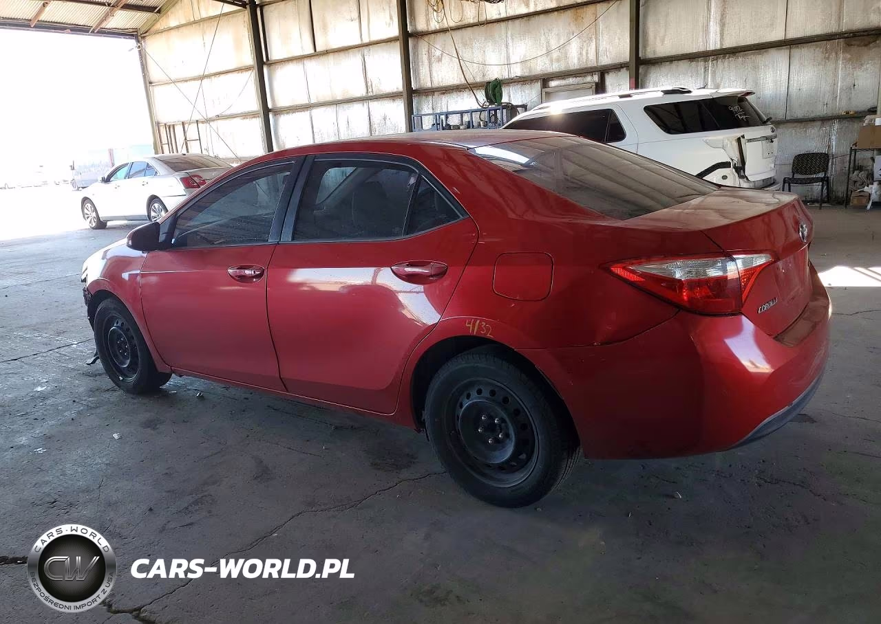 2015 Toyota Corolla Le VIN:2T1BURHEXFC393294 - 2