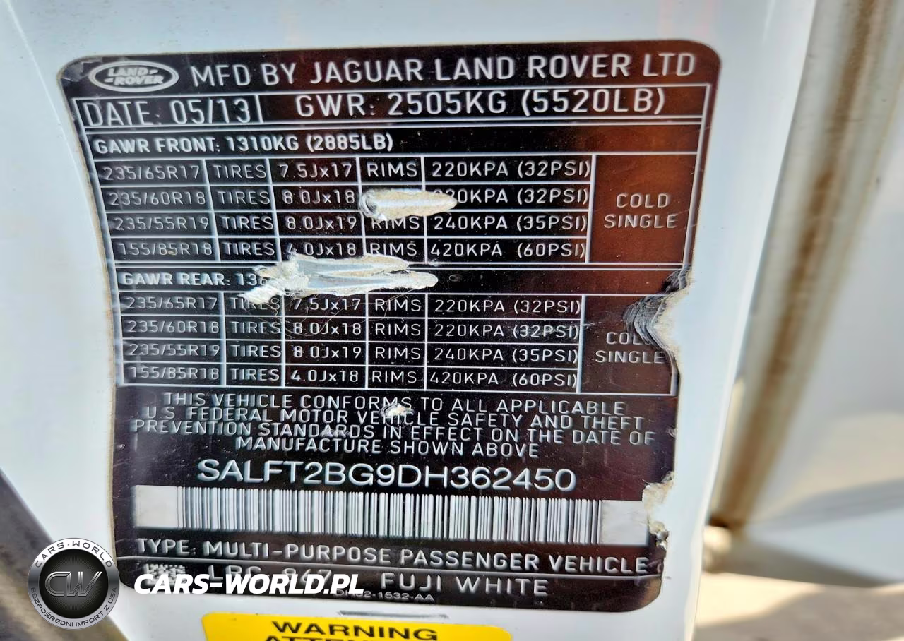 2013 Land Rover Lr2 Hse Technology VIN:SALFT2BG9DH362450 - 13