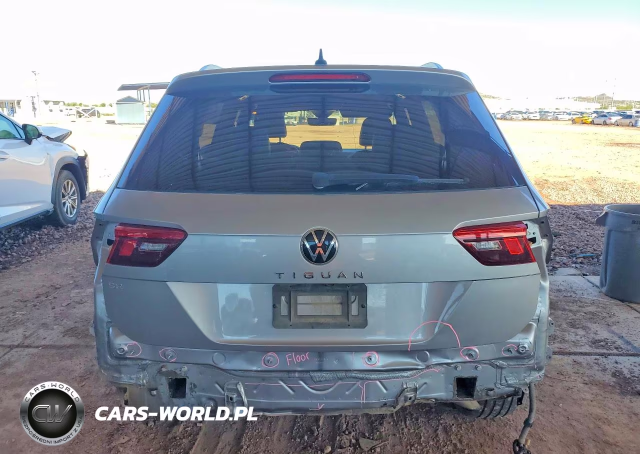 2022 Volkswagen Tiguan Se R-Line Black VIN:3VVCB7AX6NM094841 - 6