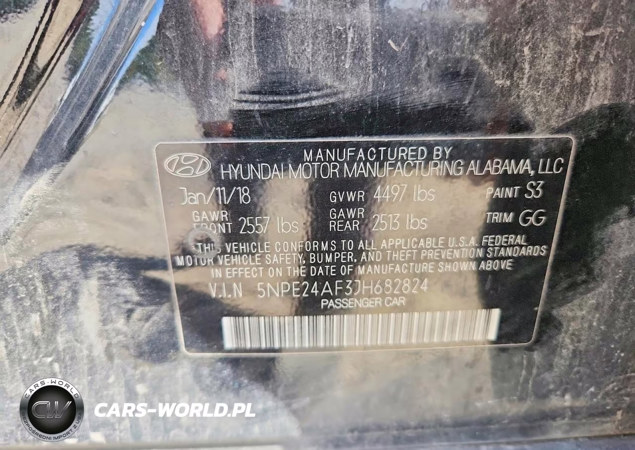 2018 Hyundai Sonata Se VIN:5NPE24AF3JH682824 - 12