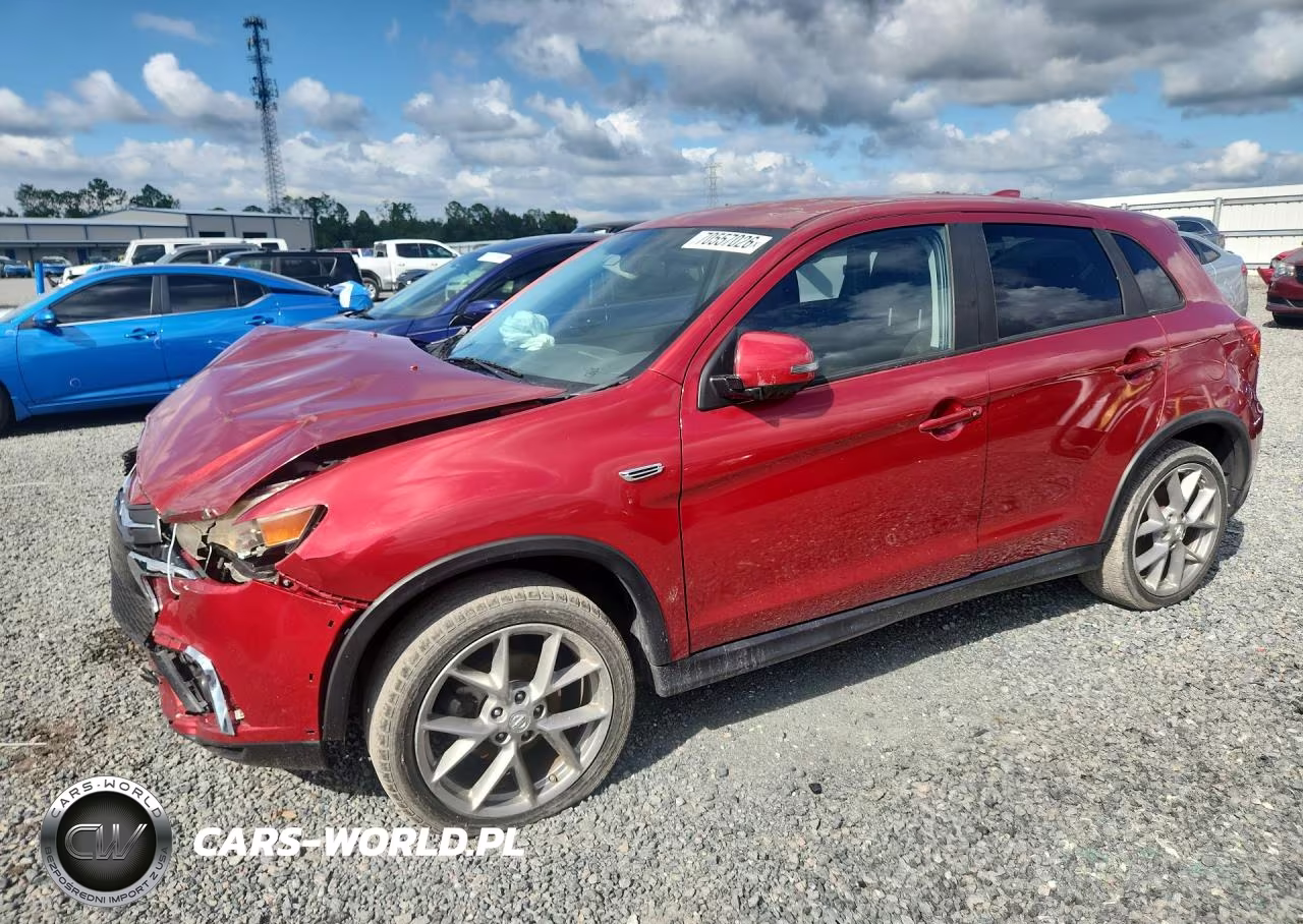 2018 Mitsubishi Outlander Sport Es VIN:JA4AP3AU7JU001573 - 1