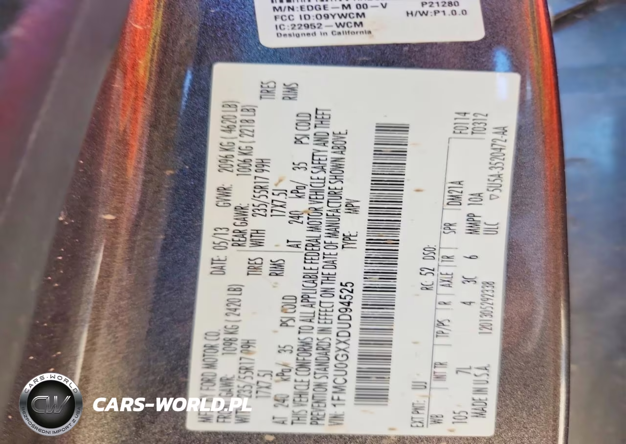 2013 Ford Escape Se VIN:1FMCU0GXXDUD94525 - 13