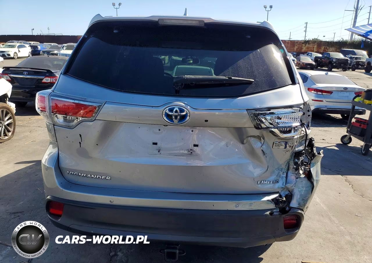 2014 Toyota Highlander Hybrid Limited VIN:5TDDCRFH2ES005196 - 6
