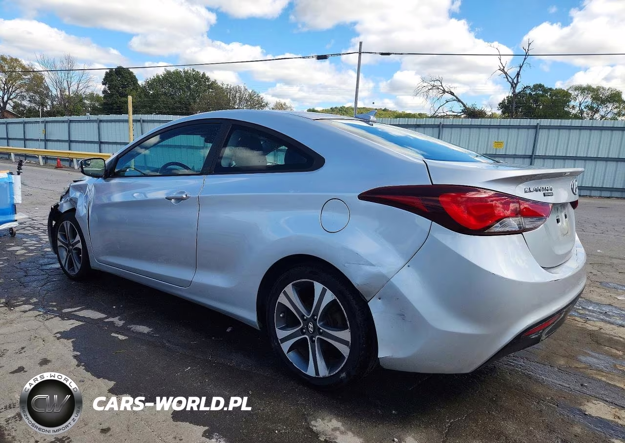 2014 Hyundai Elantra Coupe Base VIN:KMHDH6AH3EU027609 - 2