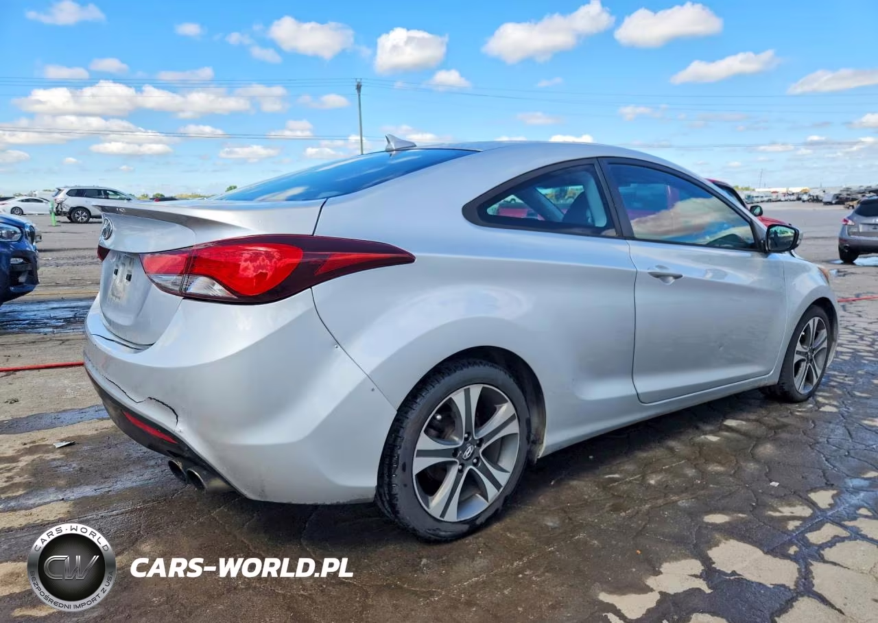 2014 Hyundai Elantra Coupe Base VIN:KMHDH6AH3EU027609 - 3
