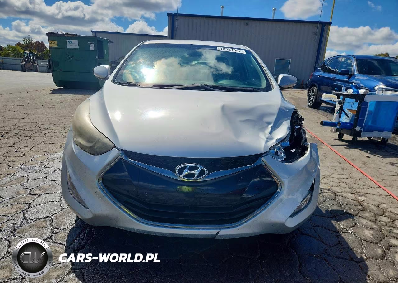 2014 Hyundai Elantra Coupe Base VIN:KMHDH6AH3EU027609 - 5