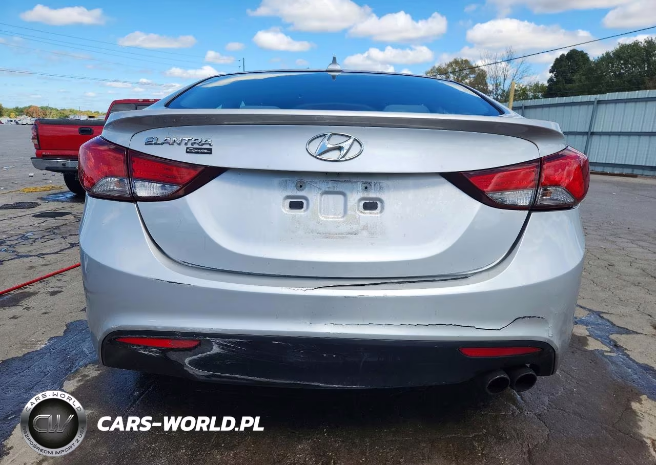 2014 Hyundai Elantra Coupe Base VIN:KMHDH6AH3EU027609 - 6