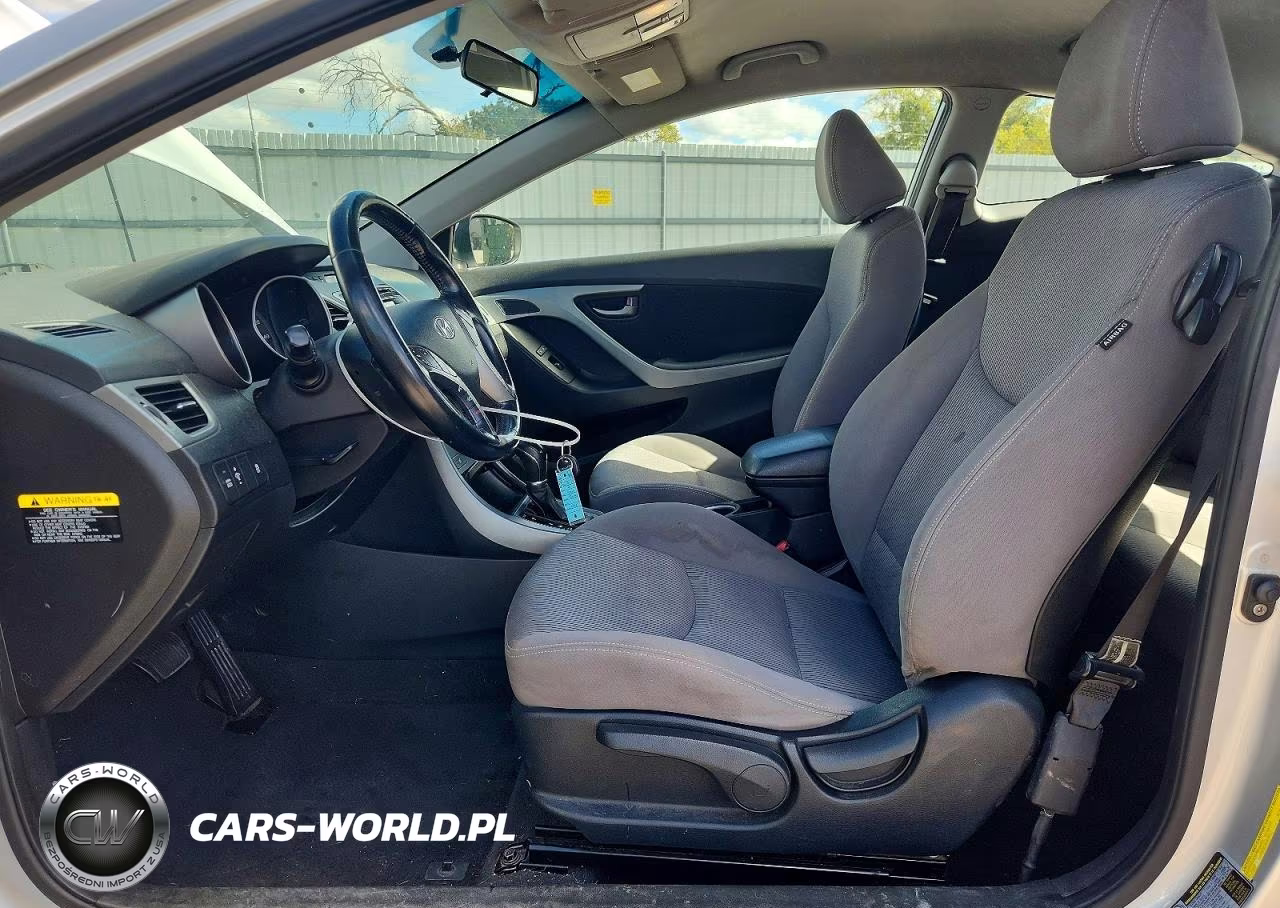 2014 Hyundai Elantra Coupe Base VIN:KMHDH6AH3EU027609 - 7