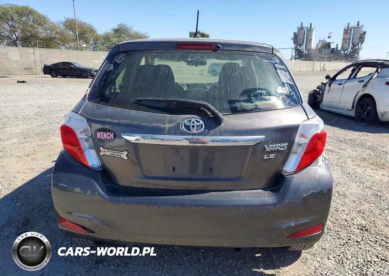 2012 Toyota Yaris 5-Door Le VIN:JTDKTUD36CD517294 - 6