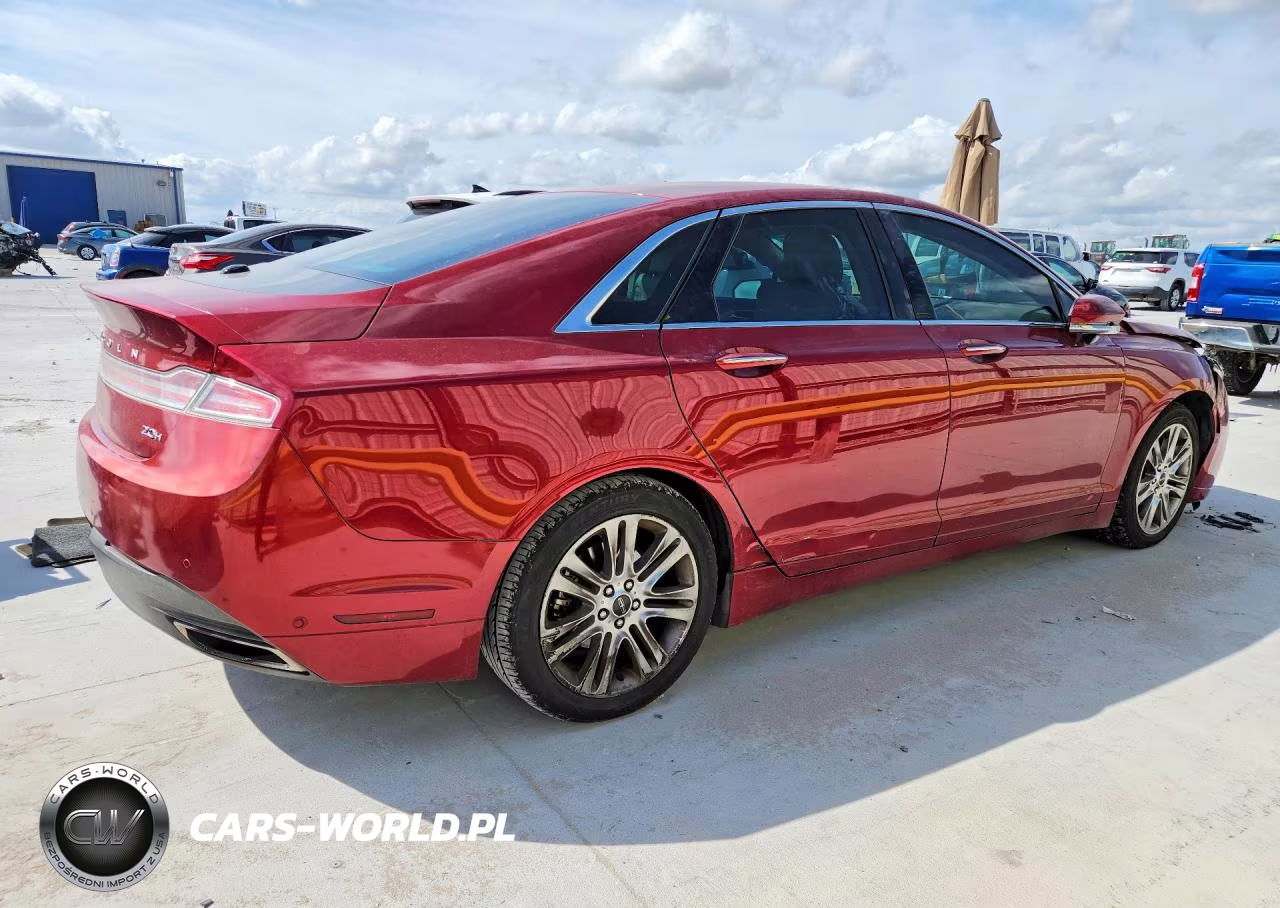 2014 Lincoln Mkz Hybrid VIN:3LN6L2LU8ER833916 - 3