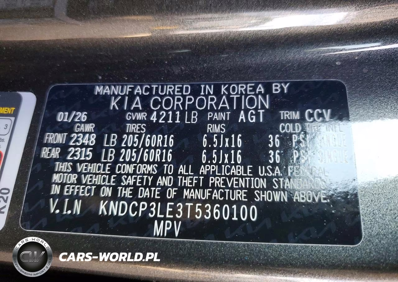 2026 Kia Niro Lx VIN:KNDCP3LE3T5360100 - 13