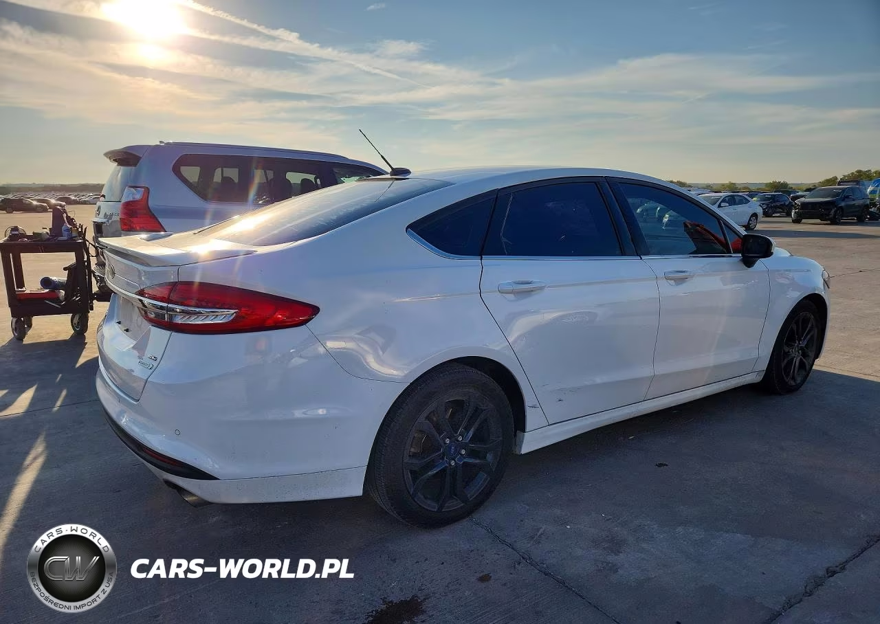 2018 Ford Fusion Se VIN:3FA6P0HD9JR127303 - 3