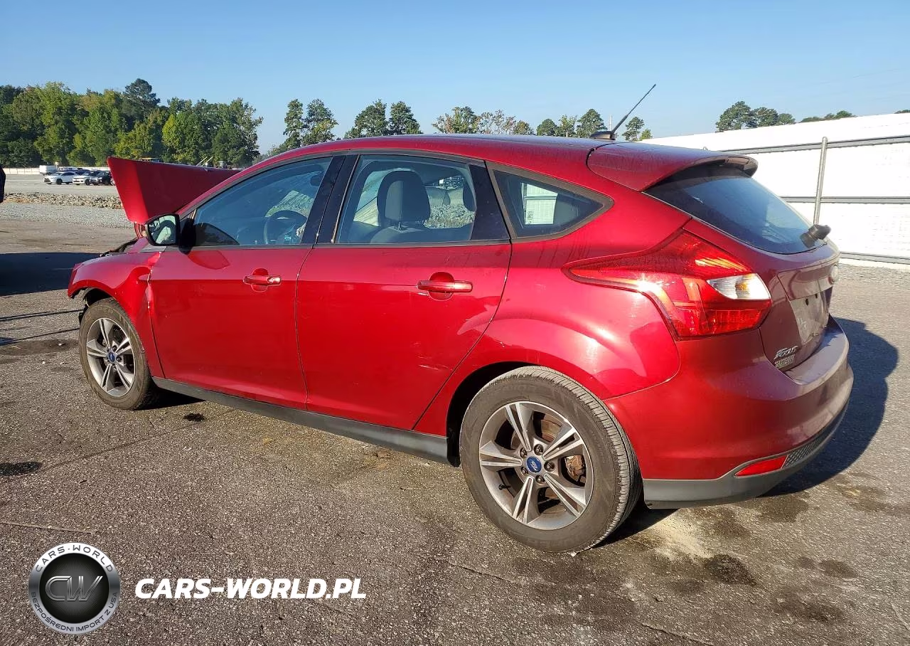 2014 Ford Focus Se VIN:1FADP3K24EL425312 - 2
