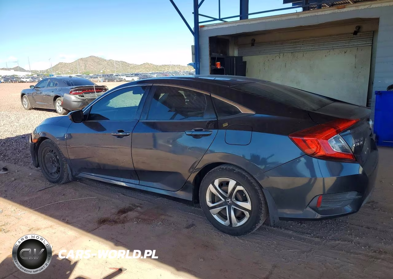 2016 Honda Civic Lx VIN:19XFC2F58GE011345 - 2
