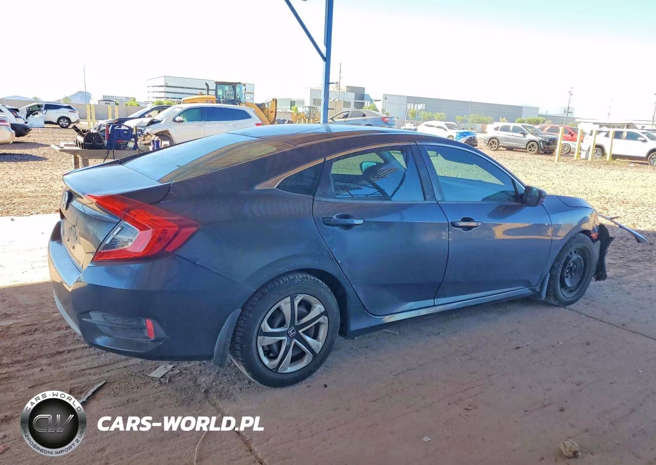 2016 Honda Civic Lx VIN:19XFC2F58GE011345 - 3