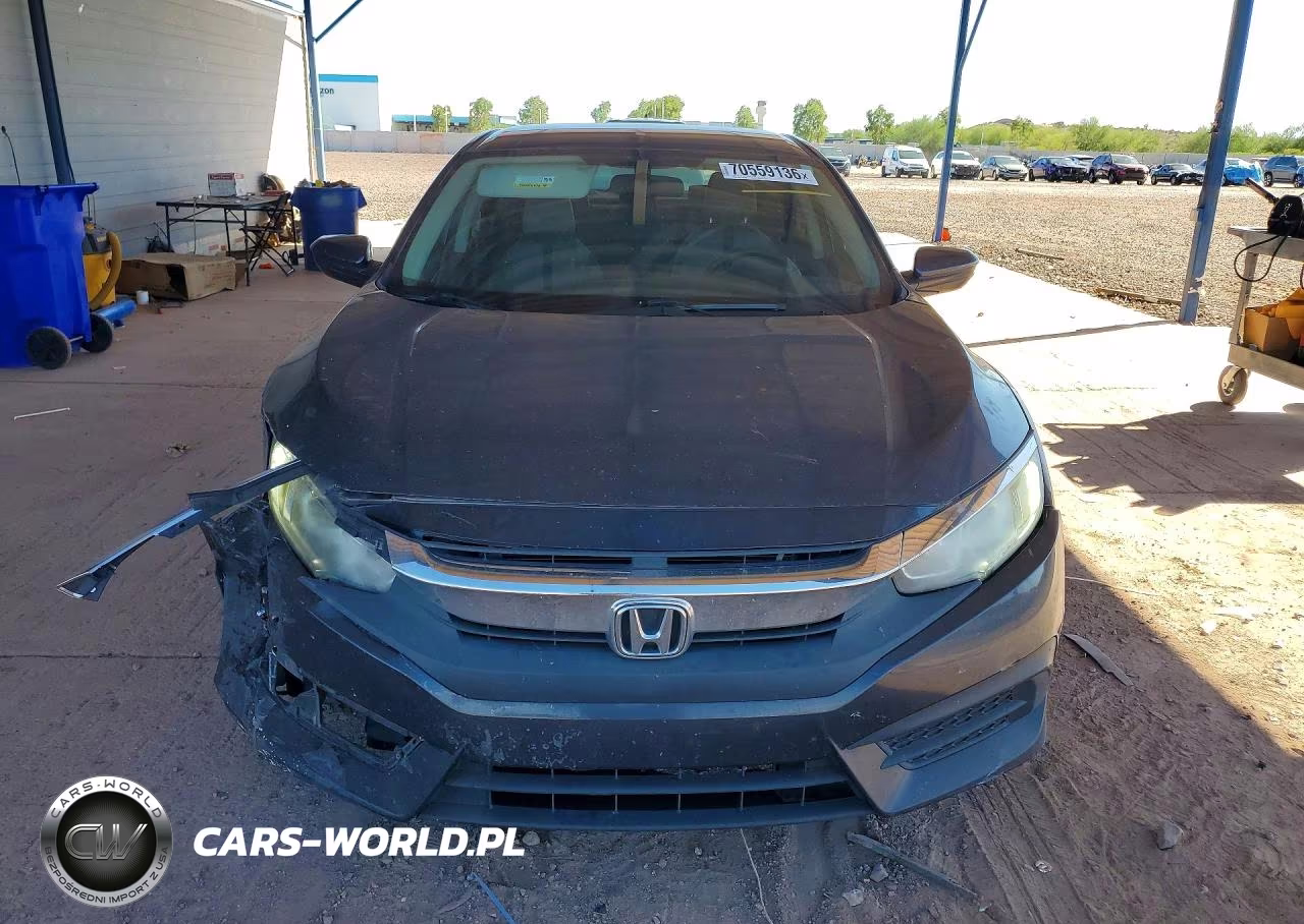 2016 Honda Civic Lx VIN:19XFC2F58GE011345 - 5