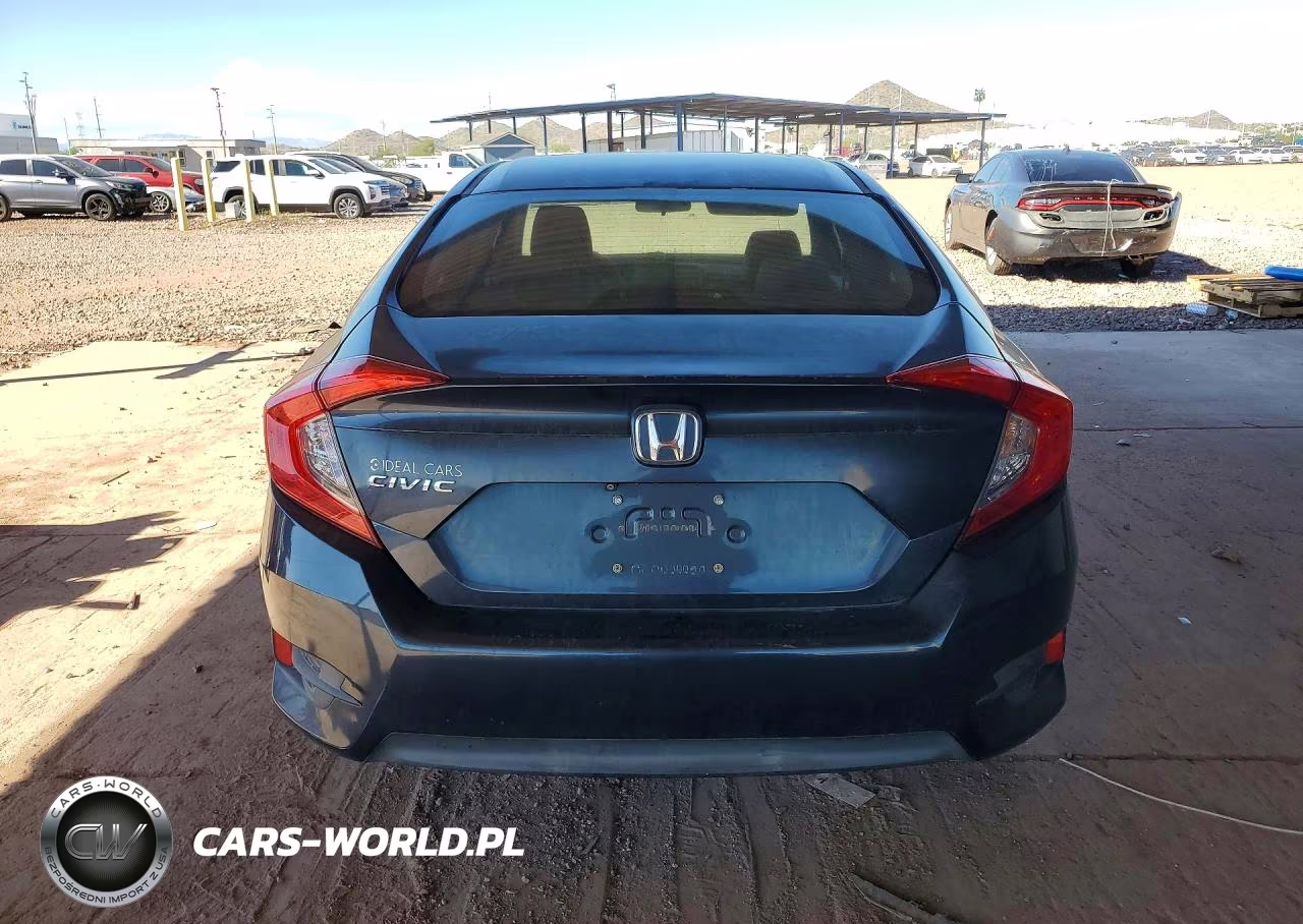 2016 Honda Civic Lx VIN:19XFC2F58GE011345 - 6