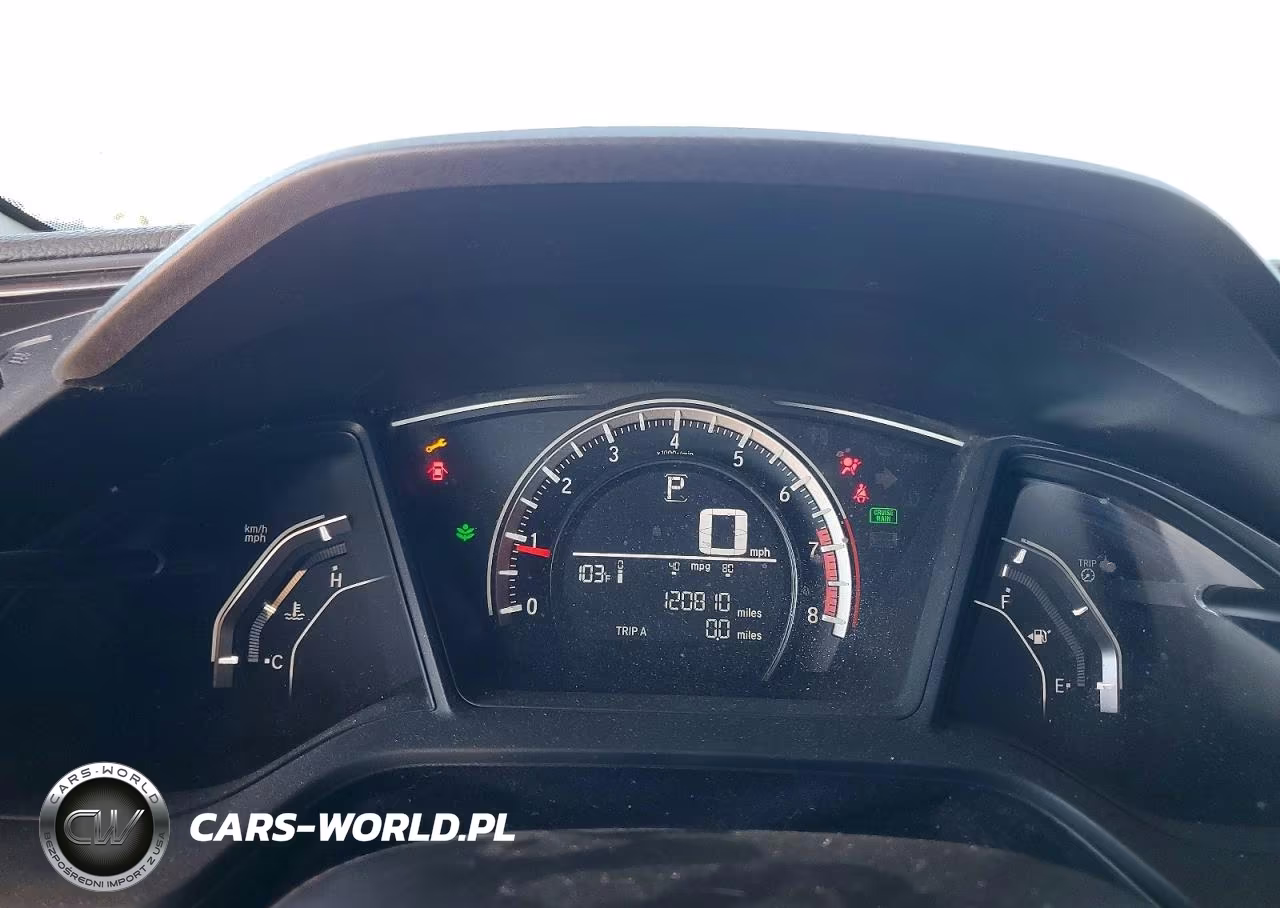 2016 Honda Civic Lx VIN:19XFC2F58GE011345 - 9