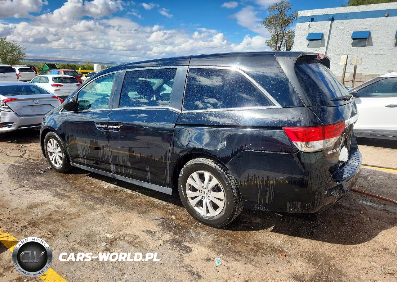 2015 Honda Odyssey Exl VIN:5FNRL5H65FB109455 - 2