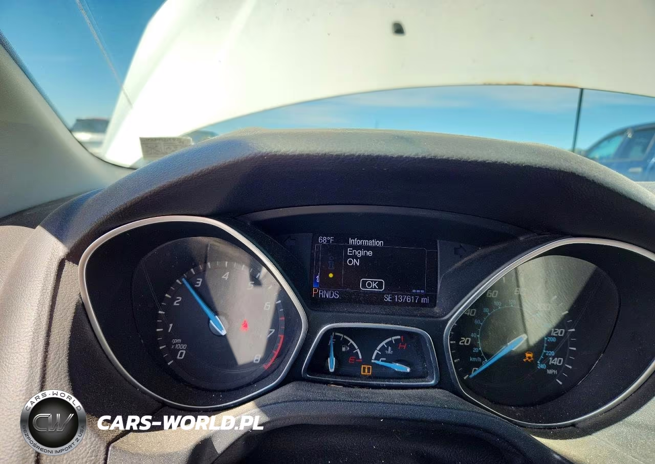 2013 Ford Focus Titanium VIN:1FADP3J28DL166985 - 9