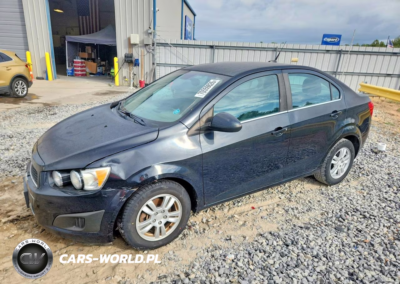 2013 Chevrolet Sonic Lt VIN:1G1JC5SB9D4143902 - 1