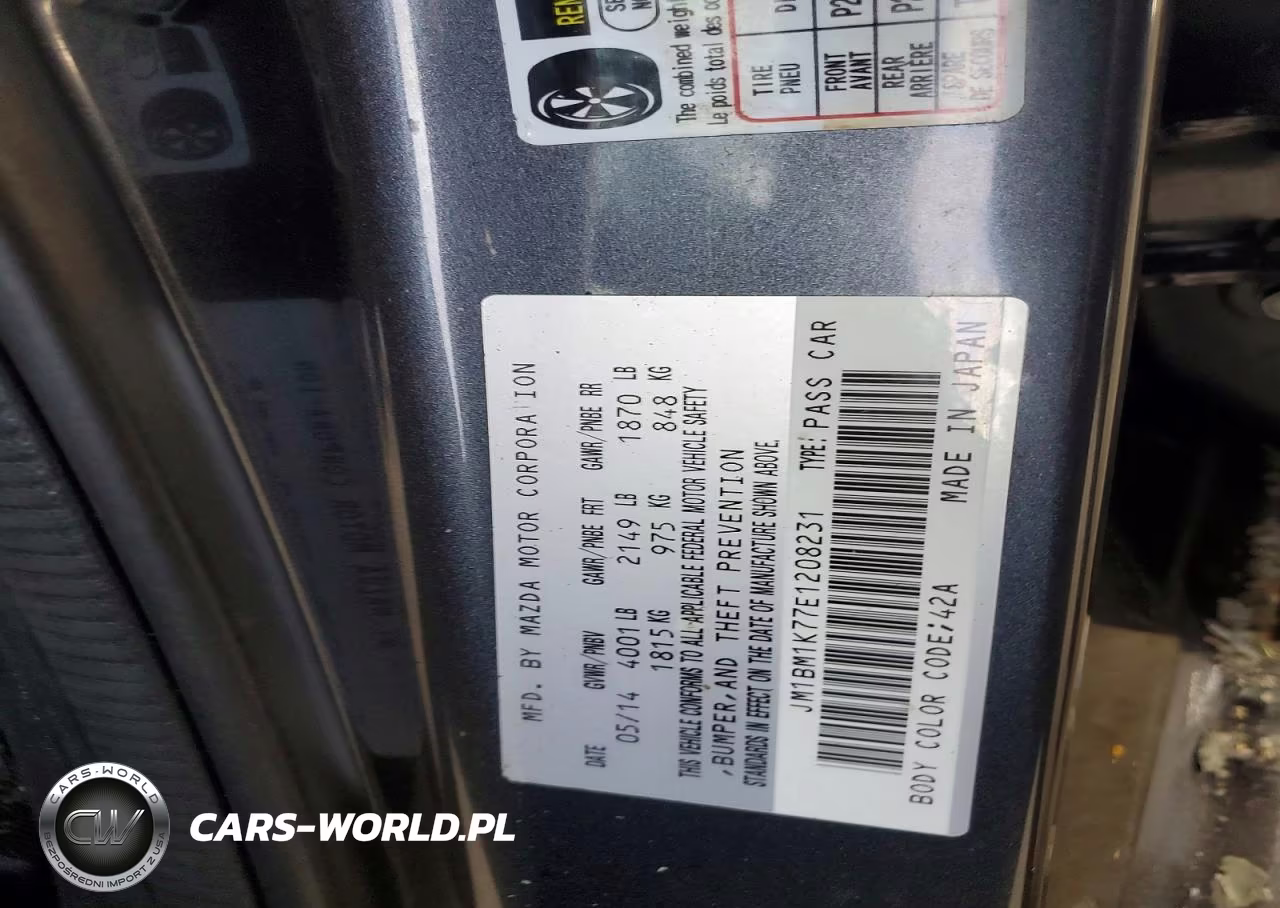 2014 Mazda 3 Sport VIN:JM1BM1K77E1208231 - 12