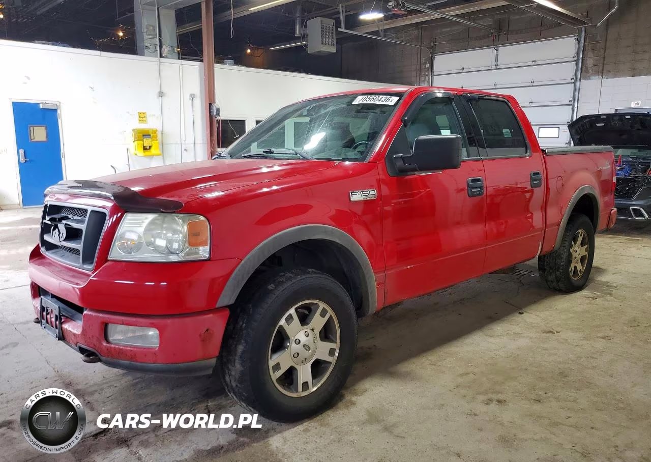2004 Ford F150 Supercrew VIN:1FTPW14524KB72212 - 1