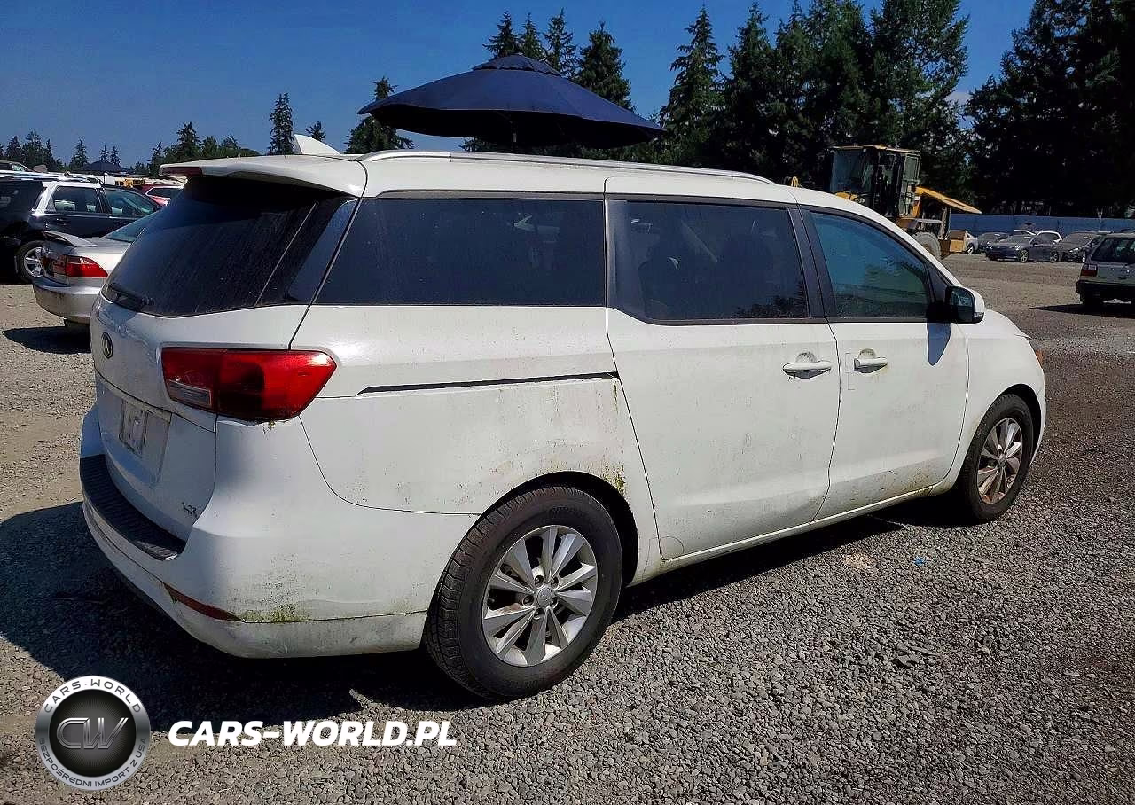2015 Kia Sedona Lx VIN:KNDMB5C14F6074430 - 3