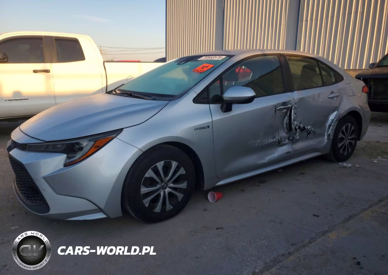 2020 Toyota Corolla Le VIN:JTDEBRBE0LJ014153 - 1