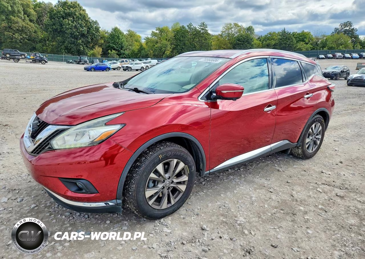 2015 Nissan Murano Sl VIN:5N1AZ2MH2FN265578 - 1