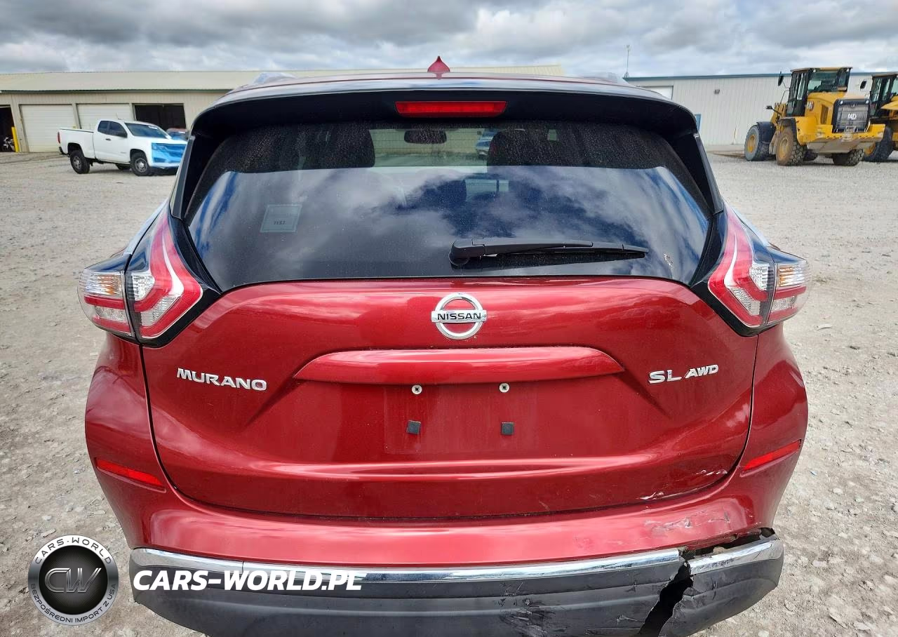 2015 Nissan Murano Sl VIN:5N1AZ2MH2FN265578 - 6