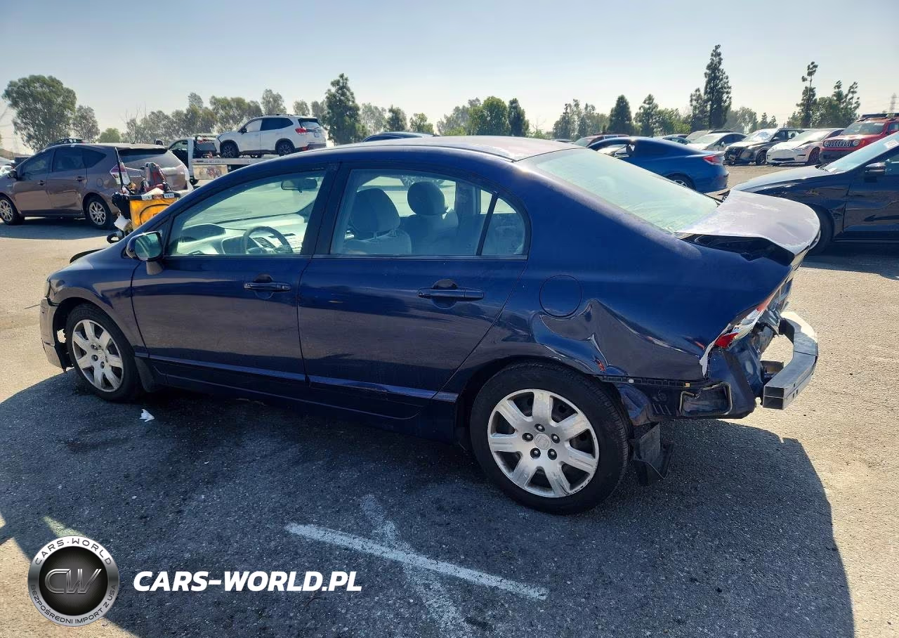 2011 Honda Civic Lx VIN:2HGFA1F55BH510960 - 2