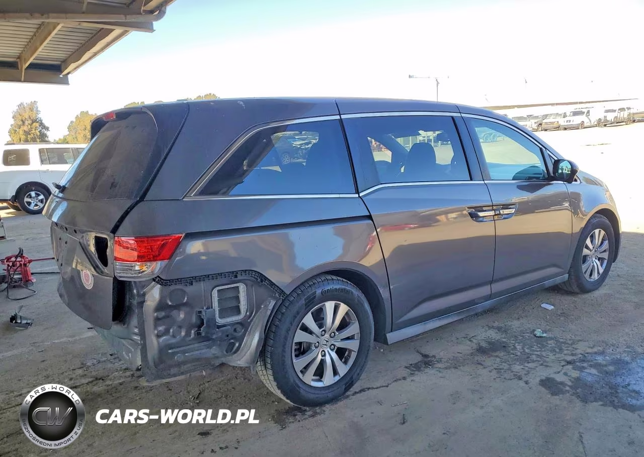 2014 Honda Odyssey Exl VIN:5FNRL5H66EB091434 - 3