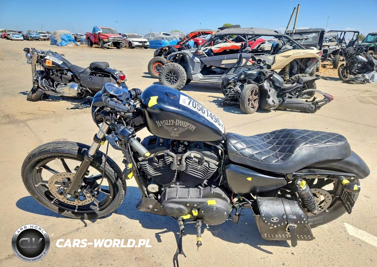 2017 Harley-Davidson Xl883 Iron 883 VIN:1HD4LE216HC410032 - 3