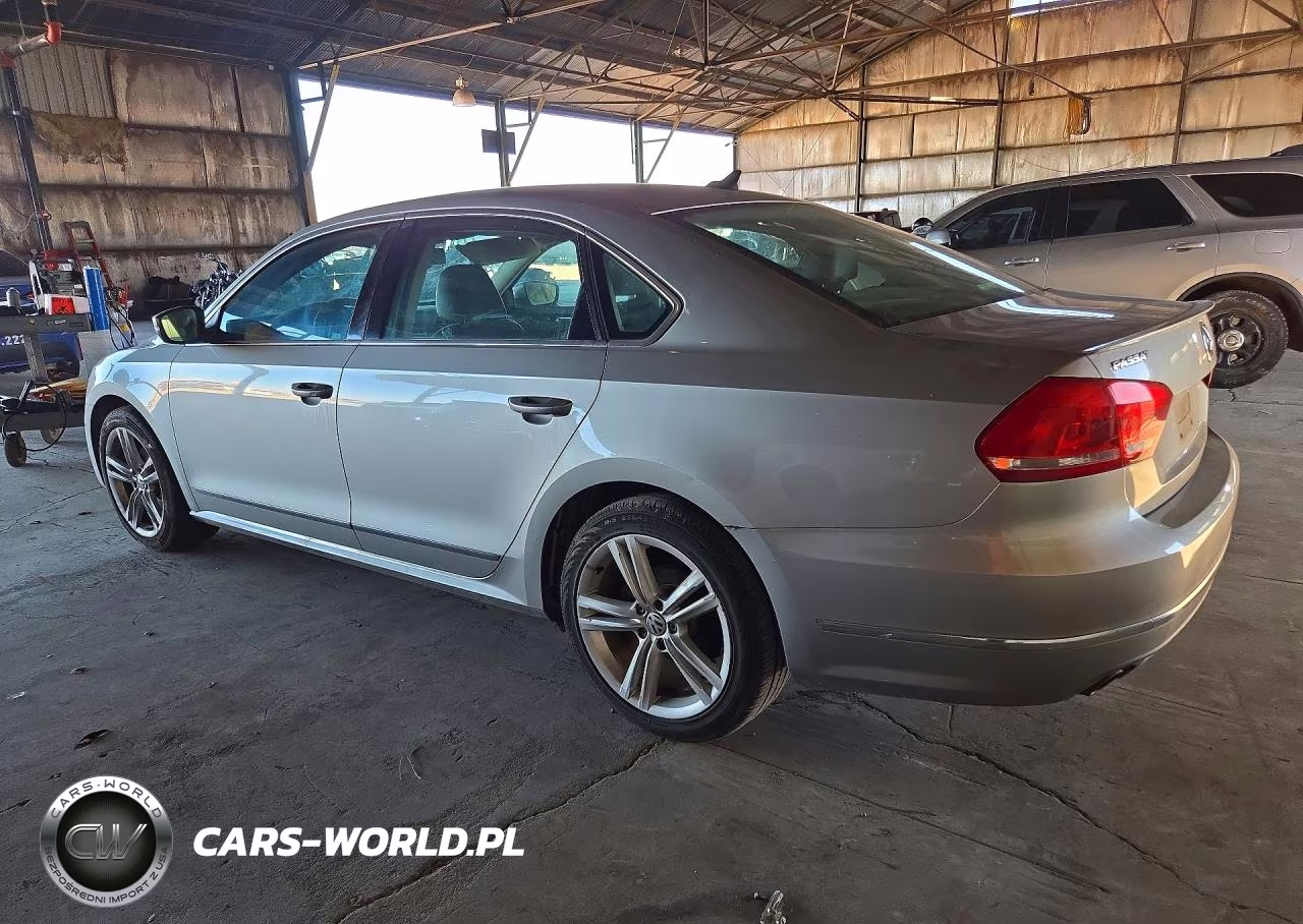 2014 Volkswagen Passat Sel VIN:1VWCN7A39EC045974 - 2