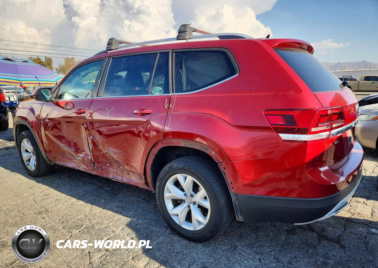 2018 Volkswagen Atlas Se VIN:1V2LR2CA5JC576393 - 2